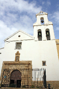 Fachada de la Iglesia de la Concepci&oacute;n en Melilla la Vieja