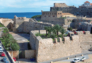 Baluarte de San Fernando que da cobertura al Foso de los Carneros