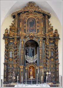 Altar de San Francisco en la Iglesia de la Concepci&oacute;n