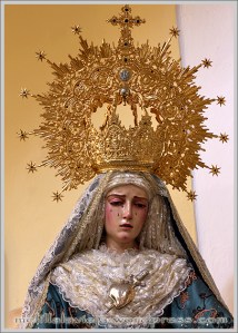 Retablo de la Capilla del Rosario de la Iglesia de la Concepci&oacute;n