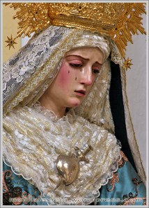 Retablo de la Capilla del Rosario de la Iglesia de la Concepci&oacute;n