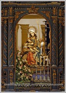 B&oacute;veda de la Capilla del Rosario de la Iglesia de la Concepci&oacute;n