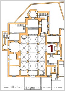 B&oacute;veda de la Capilla del Rosario de la Iglesia de la Concepci&oacute;n