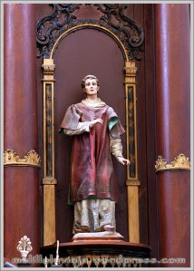 Retablo de la Capilla del Rosario de la Iglesia de la Concepci&oacute;n