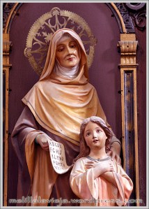 Retablo de la Capilla del Rosario de la Iglesia de la Concepci&oacute;n