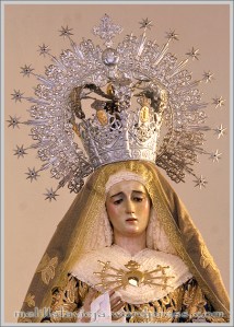 Retablo de la Capilla del Rosario de la Iglesia de la Concepci&oacute;n