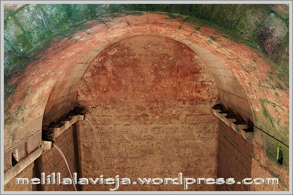 Melilla la Vieja, interior de los Aljibes