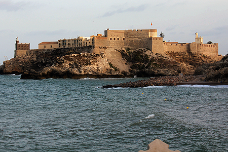 Panorámica de Melilla la Vieja desde el norte