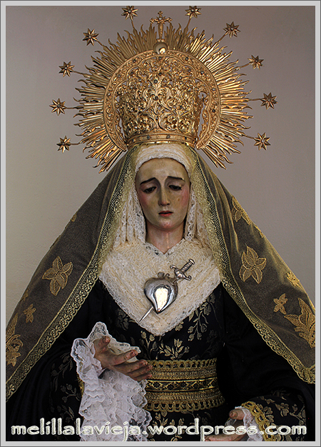 Plano medio de la Virgen de los Dolores