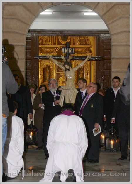 Inicio Vía Crucis del Cristo del Socorro