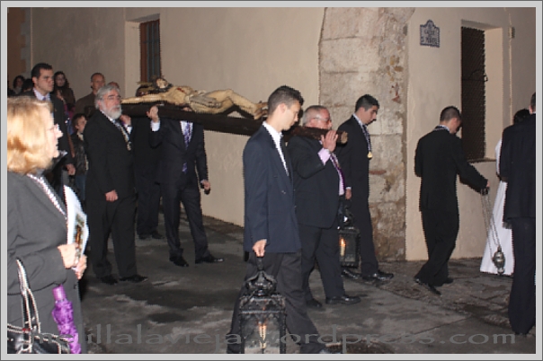 Vía Crucis del Cristo del Socorro por la calle de la Iglesia
