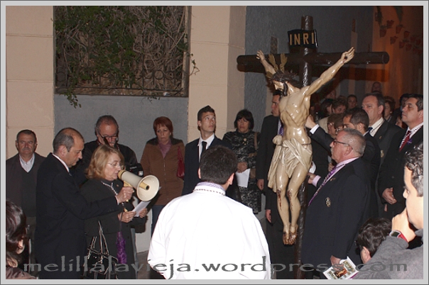 Vía Crucis del Cristo del Socorro en la calle San Miguel